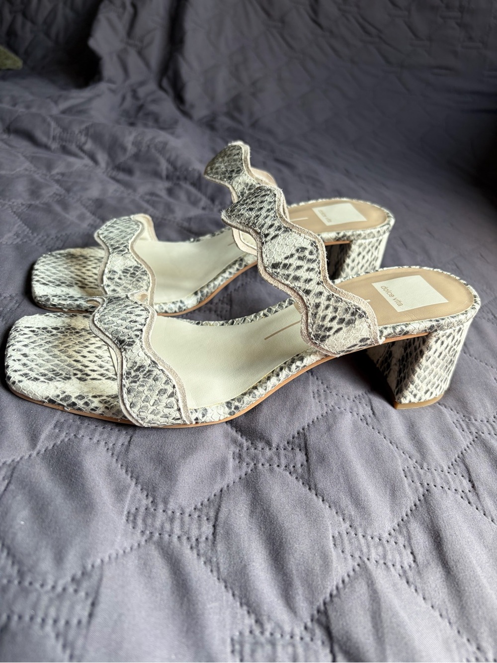 Dolce Vita Ilva Mid Slide Sandal Sz 8
